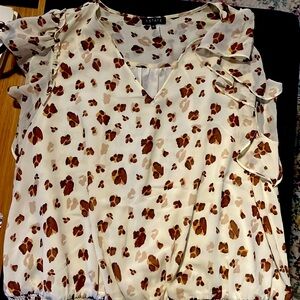 1 State animal print top